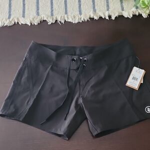 Volcom Black Athletic Women's Shorts